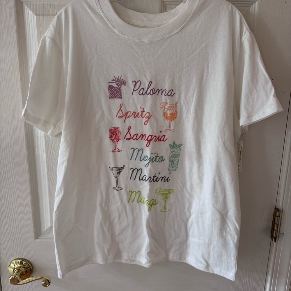Z Supply Cocktails Boyfriend Tee - Picture 3 of 8